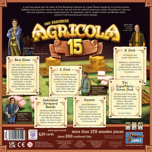Agricola: 15th Anniversary Edition Box - Picture 4 of 4